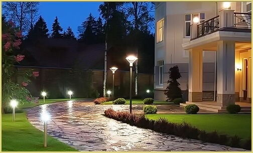 Освещение парадной зоны